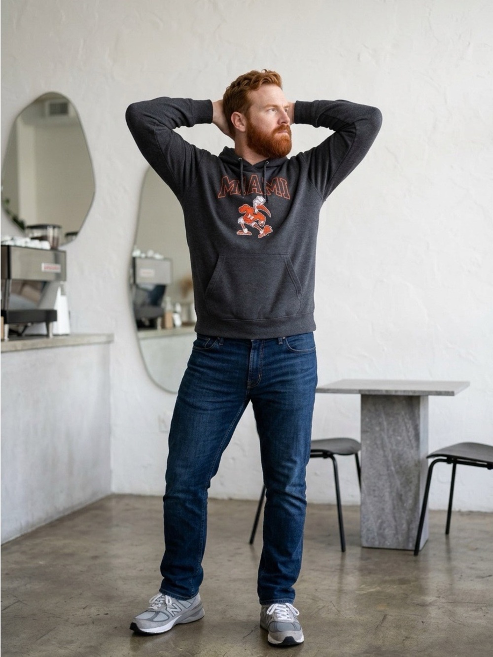 Champion Men’s Miami Hurricanes Hoodie